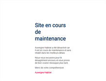 Tablet Screenshot of gwoes.auvergne-habitat.fr